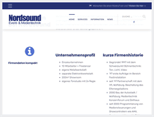 Tablet Screenshot of nordsound.de